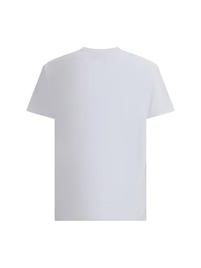 Vivienne Westwood White Crewneck T-shirt With Orb Logo Detail On The Front In Cotton Woman In White