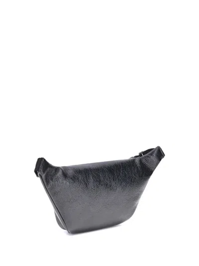 Balenciaga Men Explorer Fanny Pack In Black