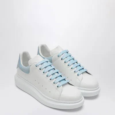 Alexander Mcqueen Oversized Leather Sneakers In White