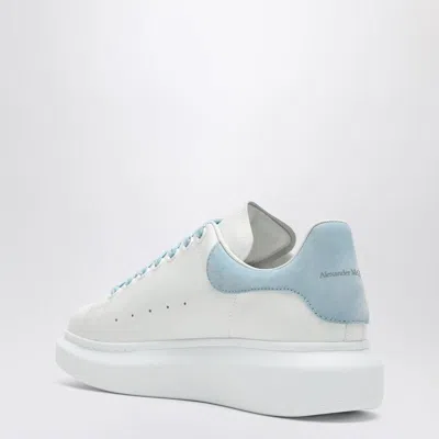 Alexander Mcqueen Oversized Leather Sneakers In White