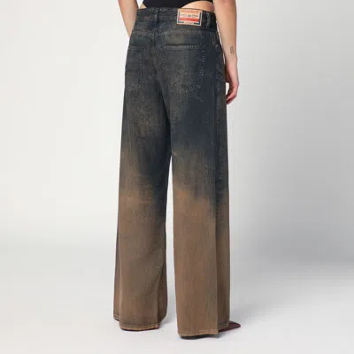 Diesel 1996 D-sire Jeans In Medium Blue With Faded Effect Women In Multi