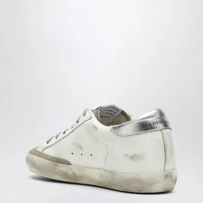 Golden Goose Super-star Sneakers With Zebra Pony Hair Star Women In White