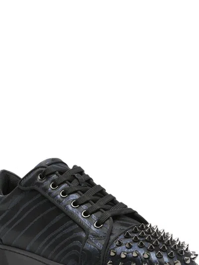 Christian Louboutin Seavaste 2 Orlato Flat Jacquard Sneaker In Black
