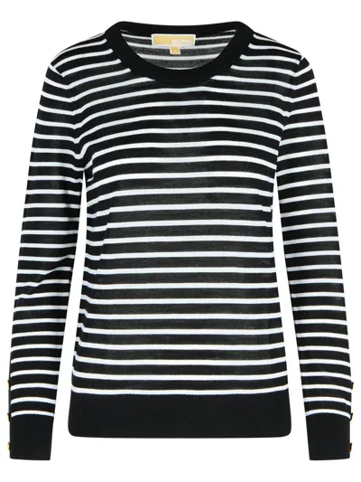 Michael Kors Black Wool Sweater In Black