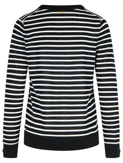 Michael Kors Black Wool Sweater In Black
