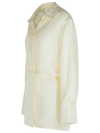 Rohe Róhe Cream Silk Shirt