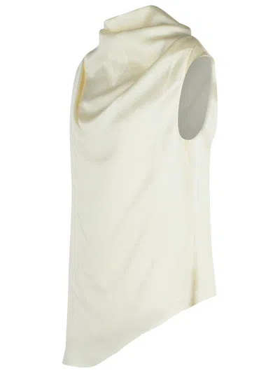 Rohe Róhe Cream Viscose Blend Tank Top In Neutral