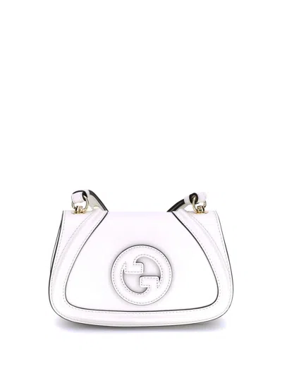 Gucci Blondie Shoulder Bag In White