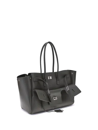 Balenciaga Bel Air Medium Shoulder Bag In Black