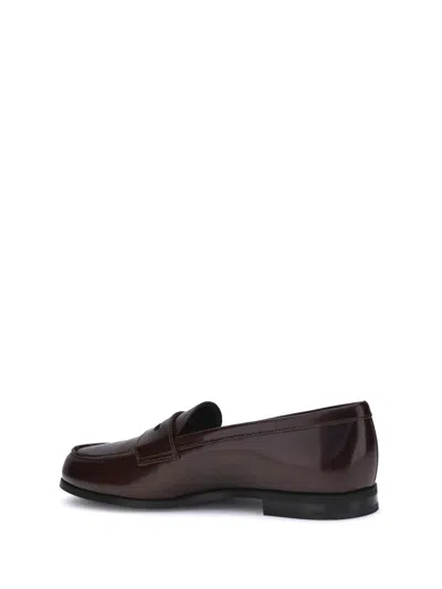 Church's Pembrey Patent-leather Penny Loafers In Burgundy