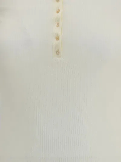 Isabel Marant Maglia A Maniche Lunghe A Costine In Neutral