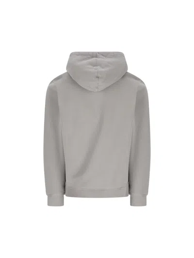 Stone Island Hoodie Sweater In Gray