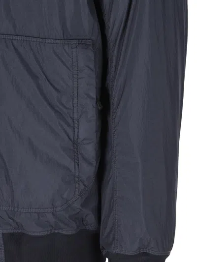 Stone Island Crinkle Reps Ny Light Puffer Jacket In Blue