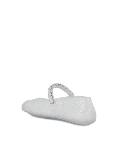 Jimmy Choo Low Shoes In White