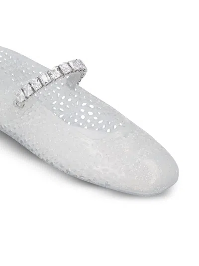 Jimmy Choo Low Shoes In White