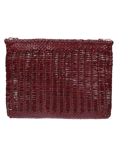 Vipera Bordeaux Leather Bags