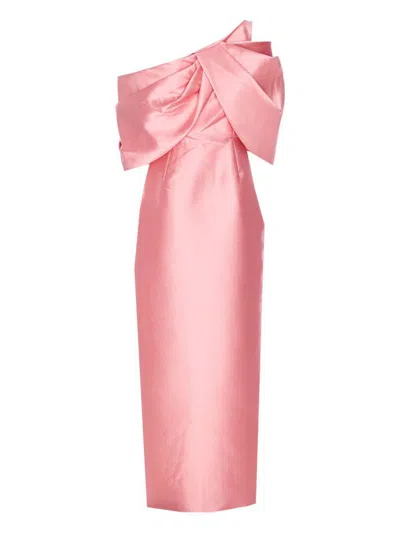 Solace London Women Davina Maxi Dress In Pink