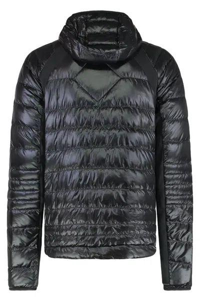 Canada Goose Hybridge Full Zip Down Jacket In Black