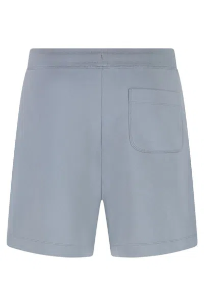 Canada Goose Drawstring Waist Cotton Bermuda Shorts In Gray