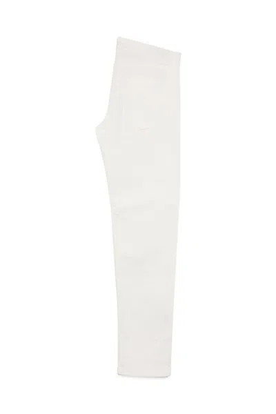 Roy Rogers White Slim Fit Jeans In White