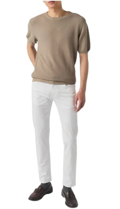 Roy Rogers White Slim Fit Jeans In White
