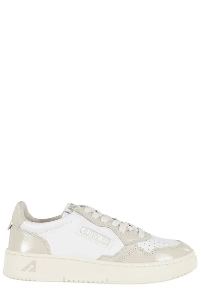 Autry White Leather Sneakers