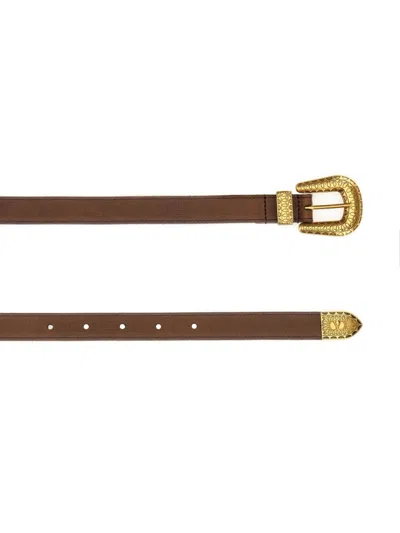 Valentino "vlogo Signature" Belt In Brown