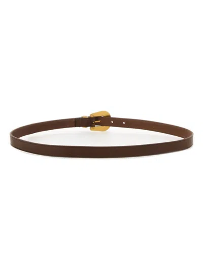 Valentino "vlogo Signature" Belt In Brown