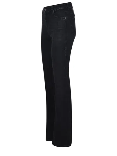 Diesel Faded Wash Flared Denim Trousers
