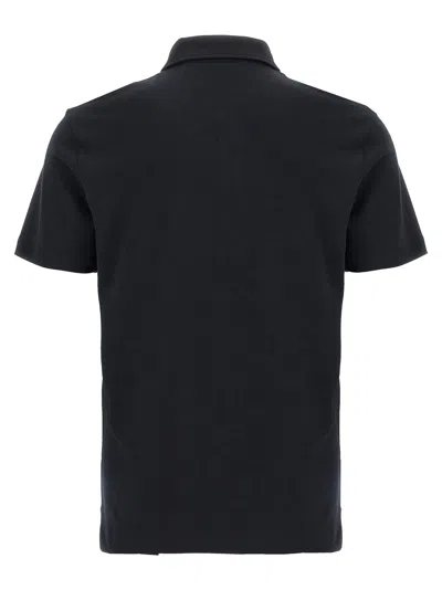 Hugo Boss Blue Palosh 30 Polo Shirt In Black