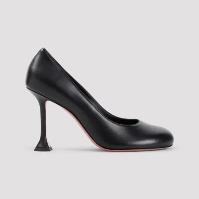 Amina Muaddi Women Iris Pump 95 Nappa Black 95 Mm Mini