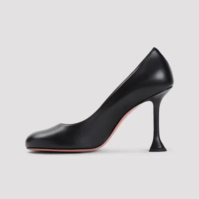 Amina Muaddi Women Iris Pump 95 Nappa Black 95 Mm Mini