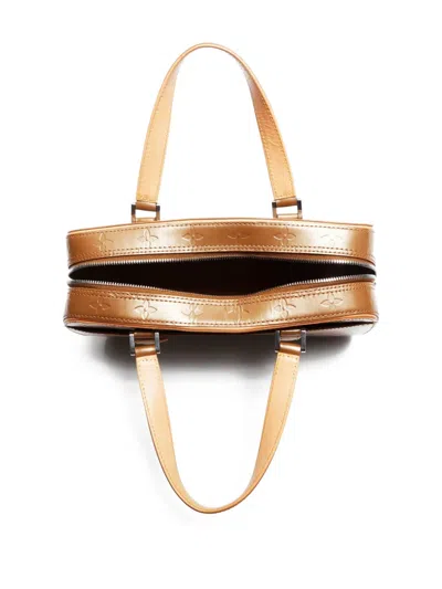 Pre-owned Louis Vuitton 2004 Shelton Handbag In Gold