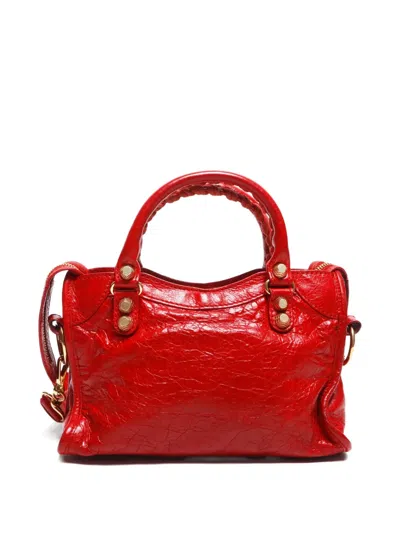 Pre-owned Balenciaga 2010-2020 Mini City Two-way Handbag