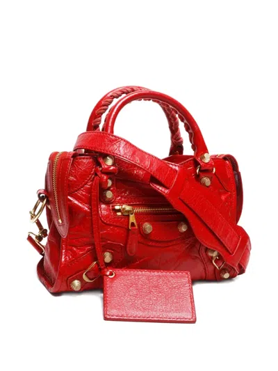 Pre-owned Balenciaga 2010-2020 Mini City Two-way Handbag