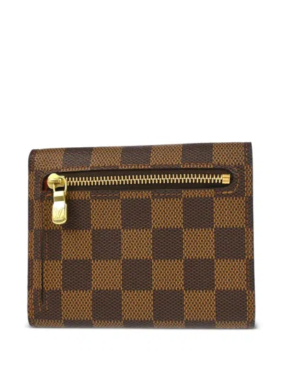 Pre-owned Louis Vuitton 2006 Damier Koalat Wallet In Brown
