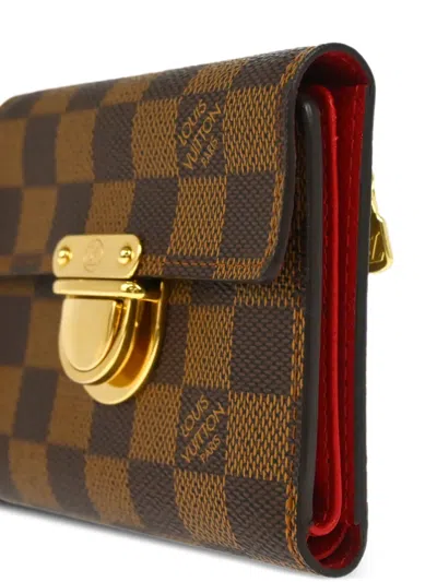Pre-owned Louis Vuitton 2006 Damier Koalat Wallet In Brown