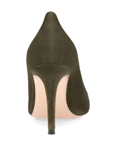 Gianvito Rossi Gianvito 85 Suede Pumps Shoes In Gray