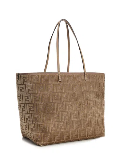Fendi Roll Shoulder Bags Multicolor