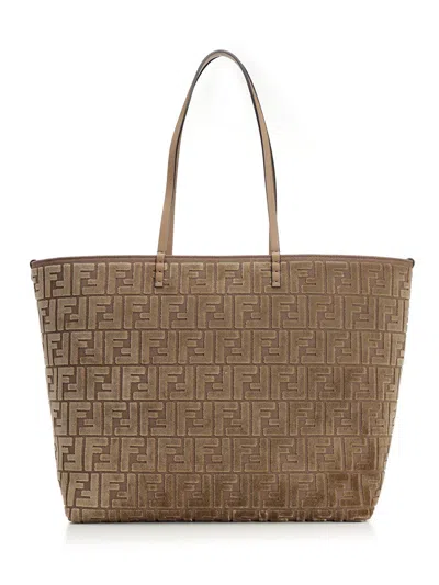 Fendi Roll Shoulder Bags Multicolor