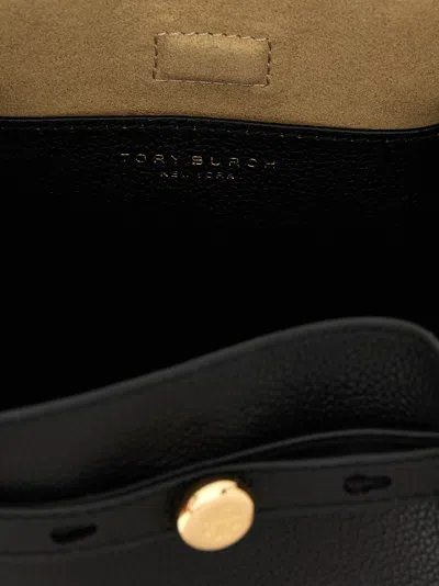 Tory Burch Black Romy Bucket Bag