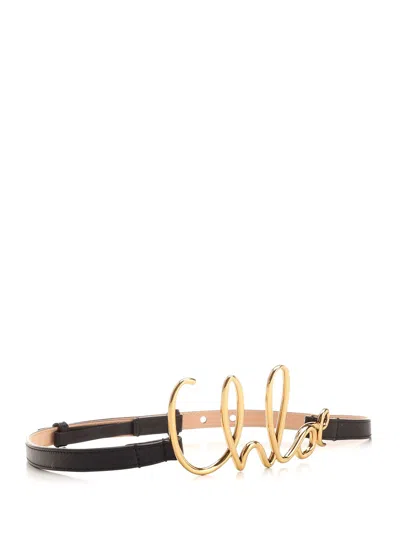 Chloé Signature Belt Jewelry Black
