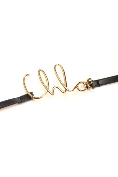 Chloé Signature Belt Jewelry Black
