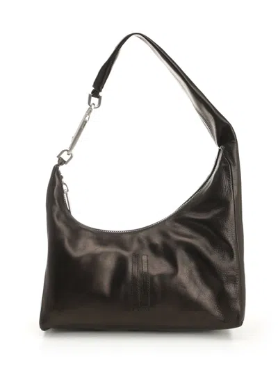 Rick Owens Small Gemini Bag Shoulder Bags Black