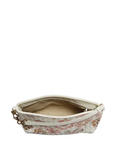 Pre-owned Bottega Veneta 2007 Intrecciato Floral-motif Handbag