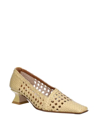 Miista 35mm Gisla Square-toe Pumps