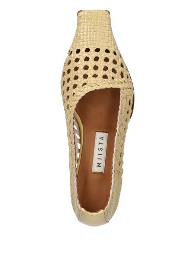 Miista 35mm Gisla Square-toe Pumps