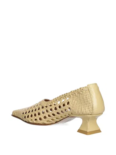 Miista 35mm Gisla Square-toe Pumps