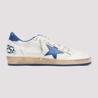 Golden Goose Classic Low-top Sneakers With Textured Leather Upper In White