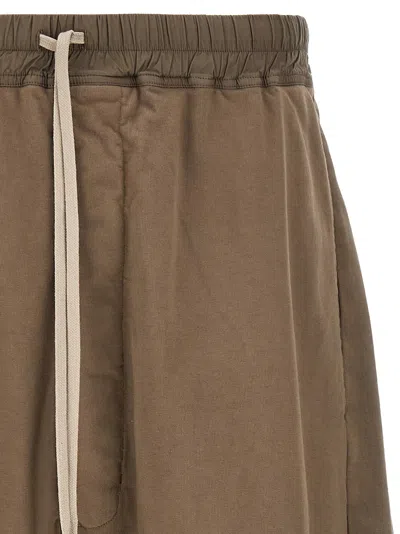 Drkshdw Drawstring Pods Bermuda Shorts In Brown
